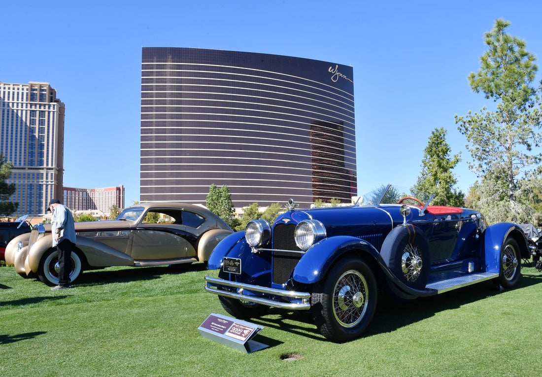 Vintage vehicles now on display at the Wynn Las Vegas